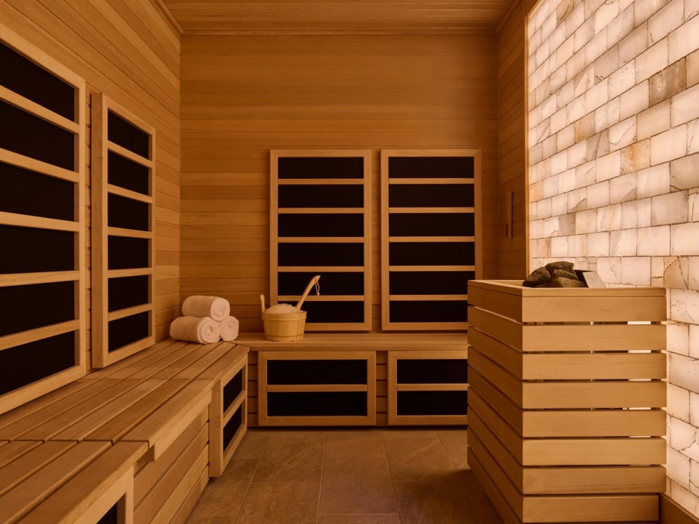 Halotherapy sauna