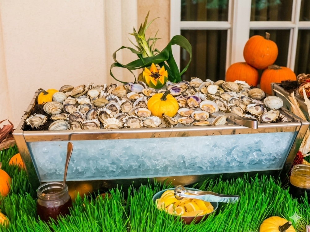 thanksgiving raw bar