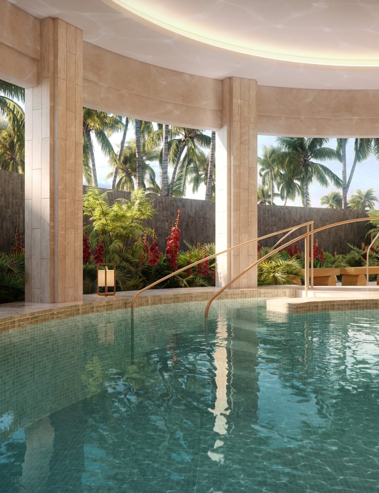 New Hydro Pool at the Kilolani Spa